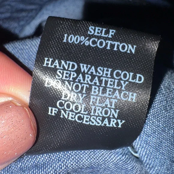 Indigo Denim Blue Women's Jumpsuit - Picture 12 of 13